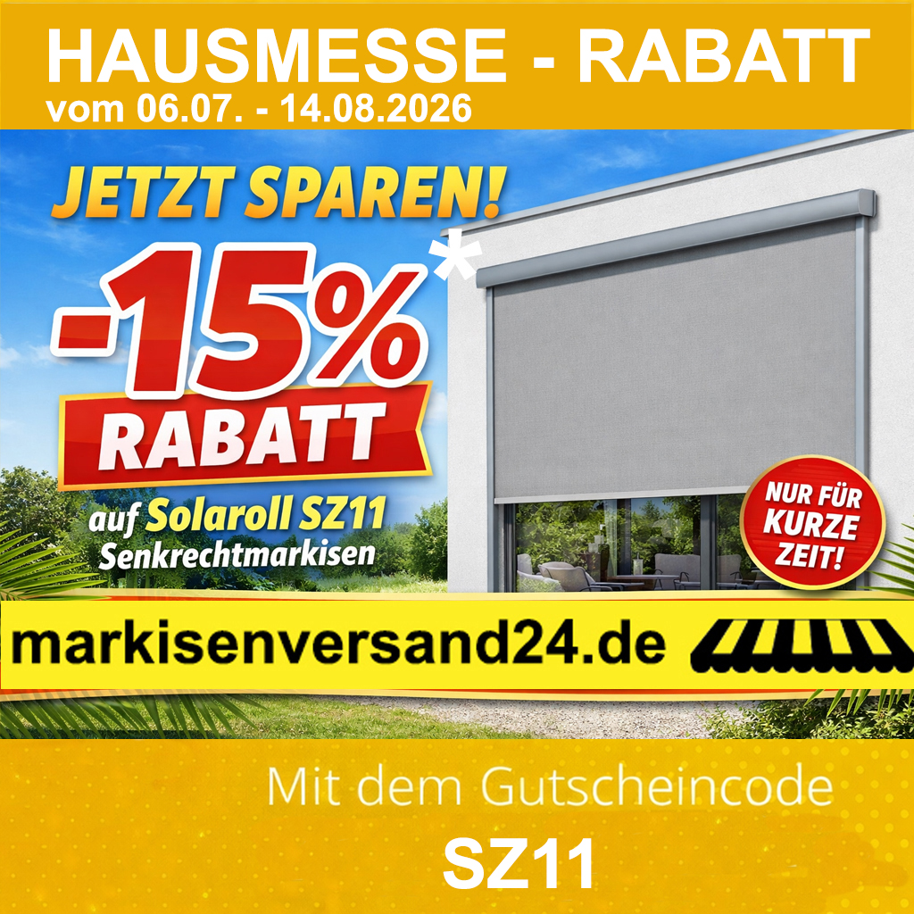 Senkrechtmarkisen Angebot SZ11